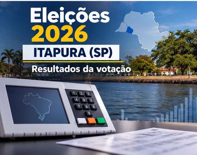 Eleições 2026 em Itapura: acompanhe os resultados